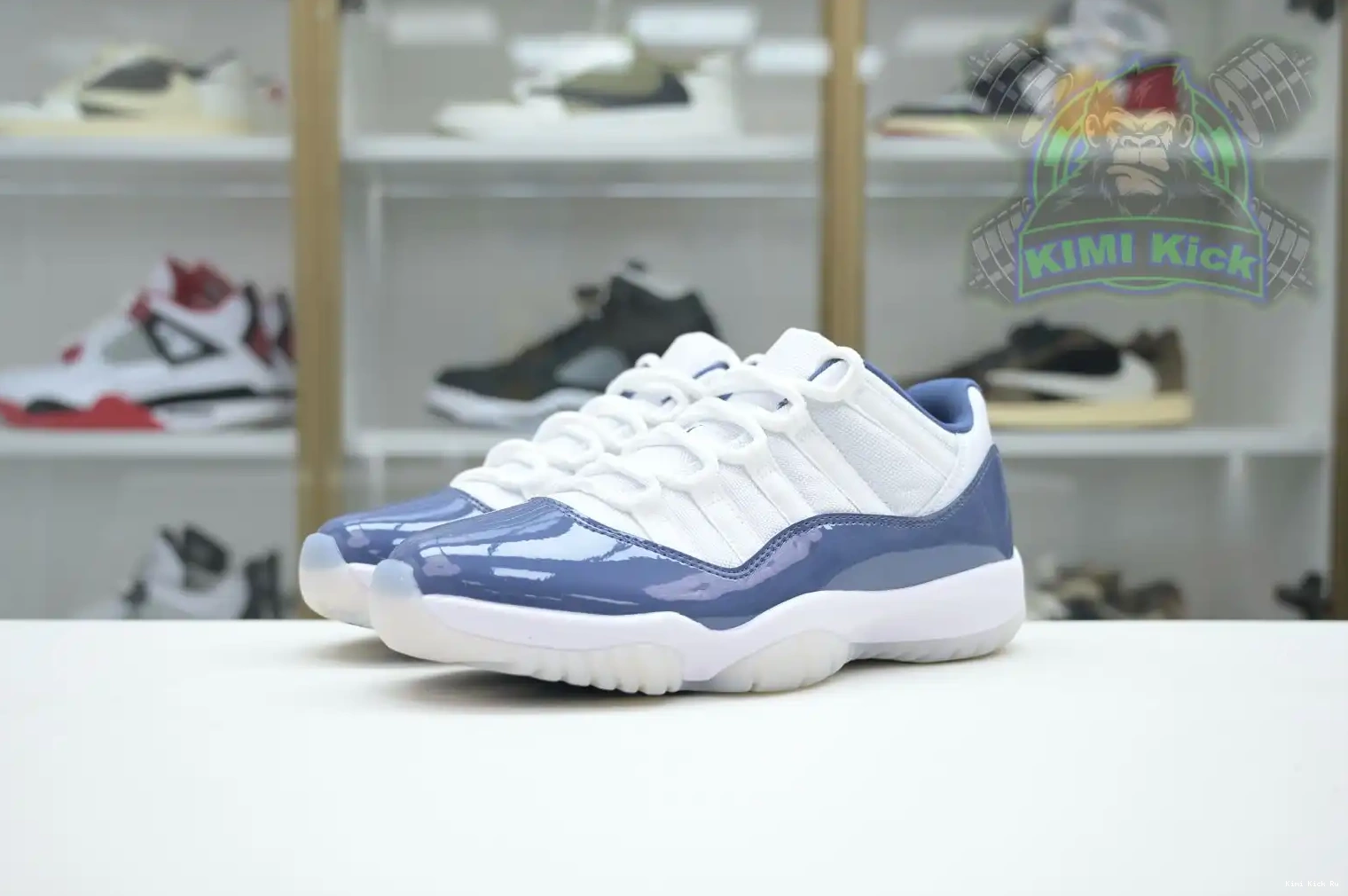 Blue” Air Jordan Kimikick Low“Diffused 11 Jordan 0608